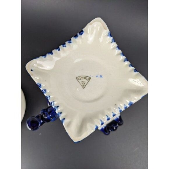 Blue and white Porcelain Urn, Gzhel porcelain Russian Urn - Picture 5 of 7